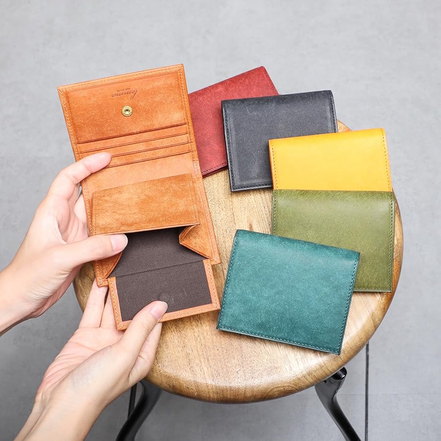 (レンマ) 財布 Marisco マリスコ 二つ折り財布 コンパクト財布 本革 Amazon | [レンマ] 財布 二つ折り財布 メンズ レディース さいふ